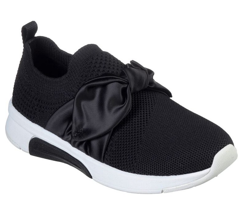 Skechers Flickor Svarta Sneakers - Modern Jogger - Debbie - Sverige (GVNEL-6548)